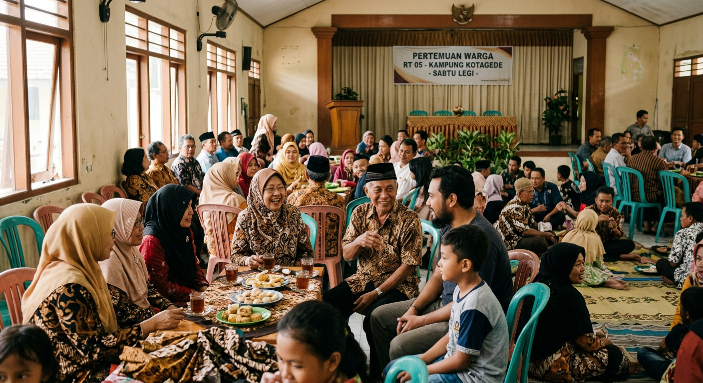 Pertemuan komunitas LIVESGP TUBEI - masyarakat Indonesia berkumpul bersama
